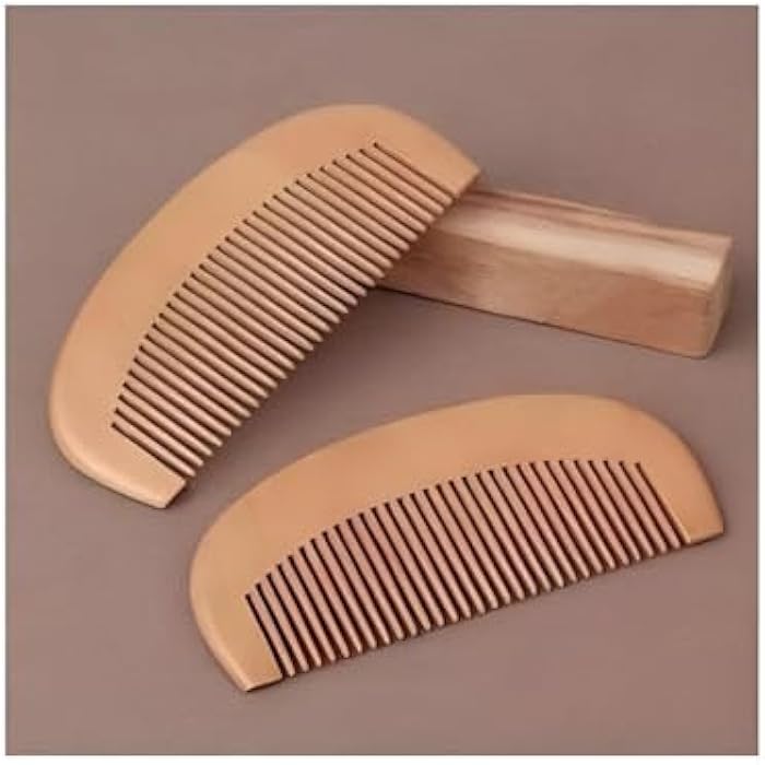 A luxurious wooden comb for styling and combing hair, whether wet or dry, helps to distribute natural oils to give the hair a healthy, smooth and tangle-free appearance daily - Image 2